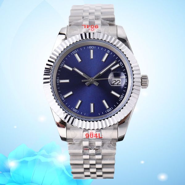 

aaa womens 36mm quartz 41mm automatic mechanical mens watch 2813 movement 904l all stainless steel strap waterproof 50m watch super luminous, Slivery;brown