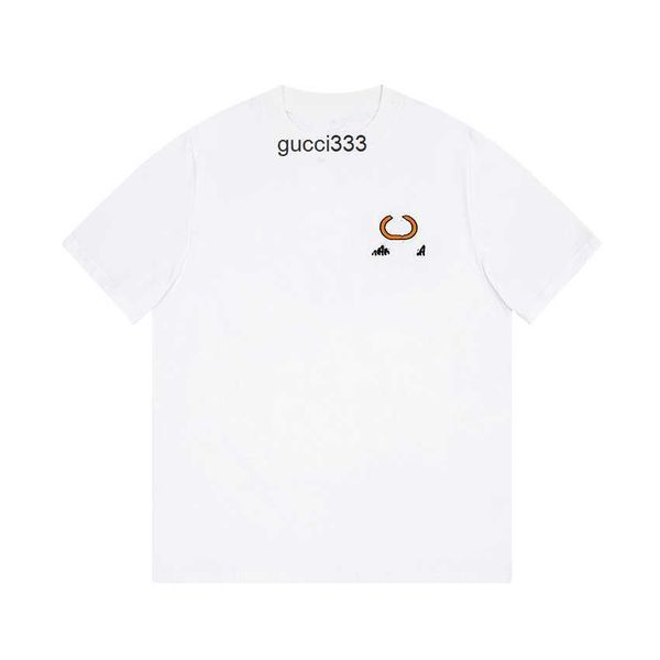 

t-shirts printed 022-03 design men's ggity womencotton wrinkle proof men's letter casual couple clothing t-shirt fashion, White;black