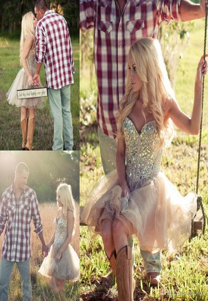 

short sweetheart beaded a line homecoming dress party dresses sleeveless crystal 2019 vintage selling beach cocktail pr5795991, Blue;pink