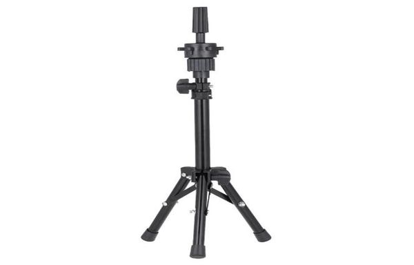 

adjustable wig stand hairdressing tripod hairdresser training mannequin head holder clamp false head mold stand hair wig9280473, White