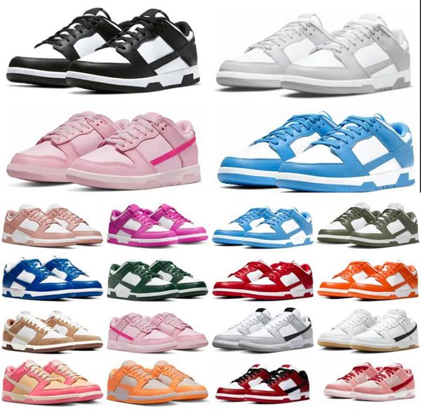 

designer mens casual shoes dunkes panda grey fog unc triple pink chicago syracuse kentucky candy light bone unlock space lilac men women tra