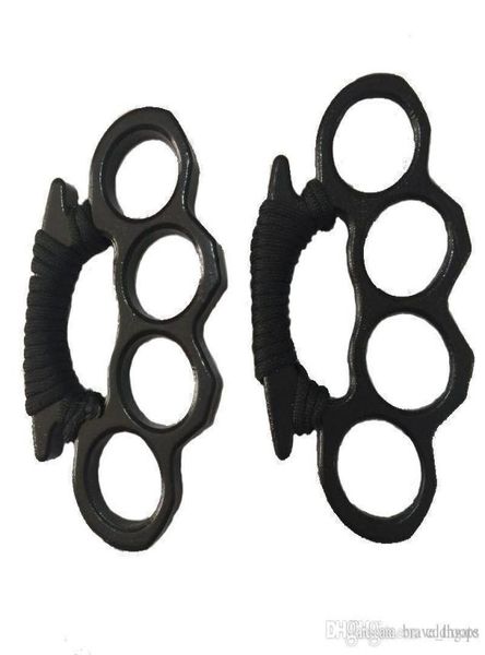 

new gilded thick 13mm steel brass knuckle duster color black plating silver hand tool clutch 4 5qd ww 0017183107