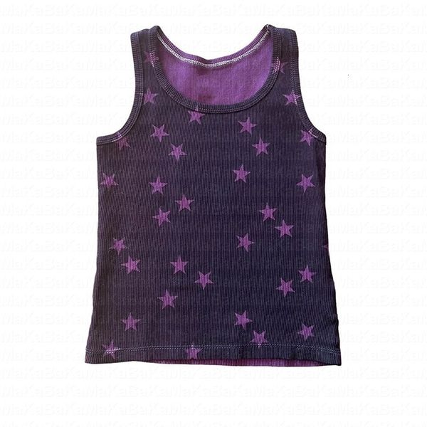 

women's tanks camis women's sports crop sleeveless tank gothic stars print vintage punk grunge fairy corset baby tee y2k clothes g, White
