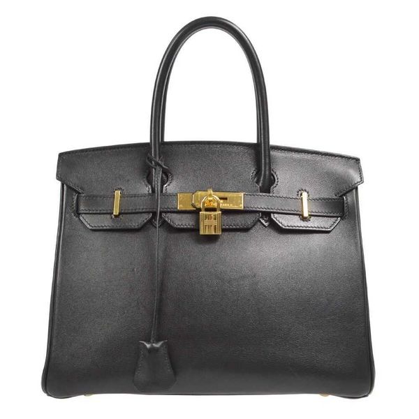 

birkins h ermess bag genuine cow leather 30 handbag purse blackhandmade bag qq