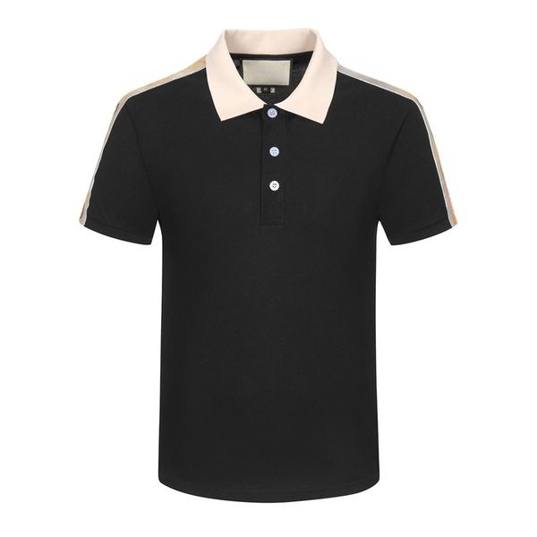 

selling new polo shirt men's short sleeve casual shirt men's solid classic t-shirt plus camisa polo tc, White;black