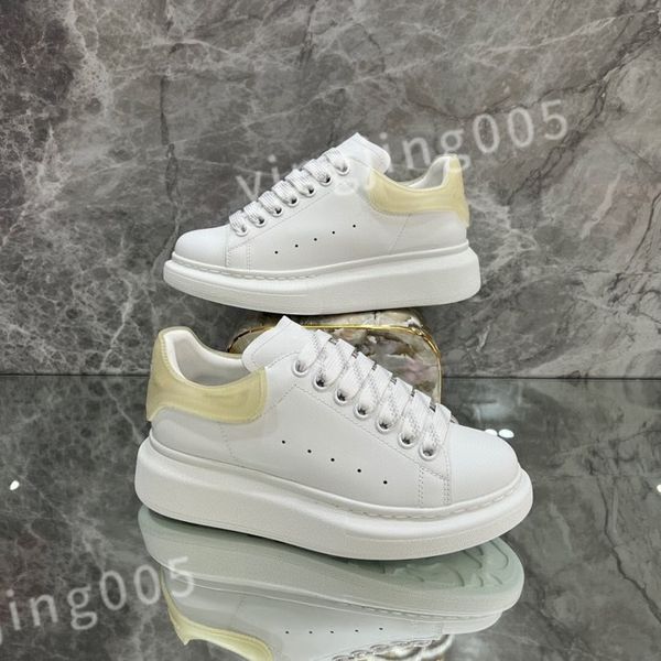 

2023 new luxurys platform designer sneakers casual shoes leather lace up men fashion white black mens womens espadrilles sports trainer xsd2