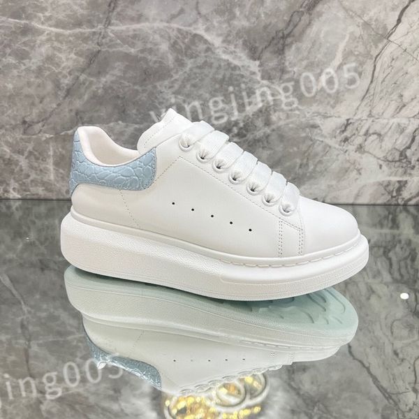 

2023 platform designer sneakers casual shoes leather lace up men fashion white black mens womens espadrilles sports trainer xsd221134