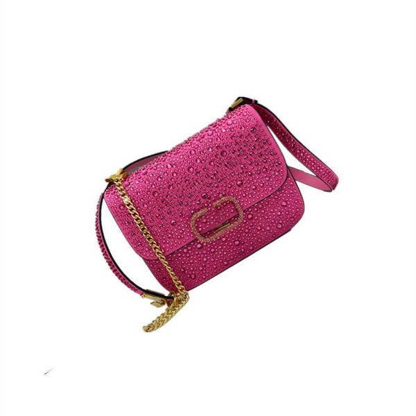 

valntin rhinestone designer bag for woman bags large v-buckle women new shoulder banquet hair k81u
