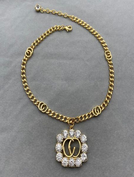 

fashion pendant initial letter necklace for lady women party wedding lovers gift engagement jewelry for bride with box nrj5543137, Silver