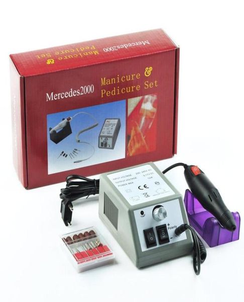 

nail art kits professional electric acrylic drill file machine kit bits manicure eu us plug soyw8891259276