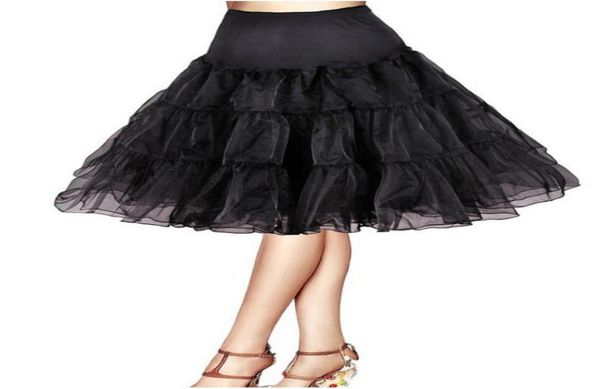 

puffy petticoats mini short length custom made ruffles tulle colorful petticoat 2018 tutu skirts underskirt for dresses2435933, White