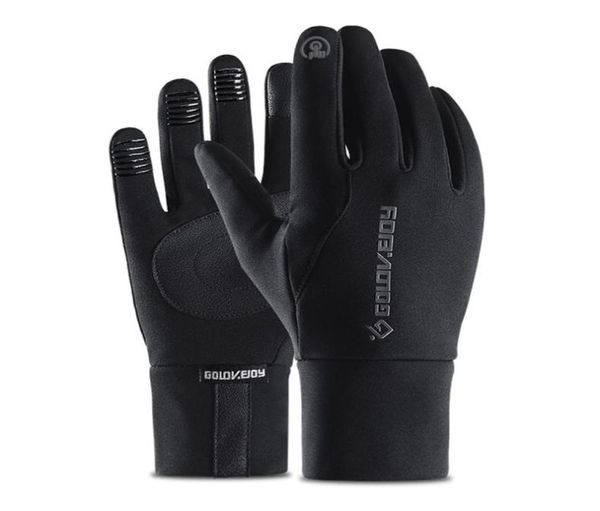 

motorcycle gloves water resistant gant moto gloves nonslip warm windproof winter touch screen motocross motorbike riding6228852, Black