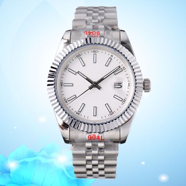 

sports watch automatic watch 41mm904l stainless steel strap watch women's 28 31mm quartz battery super bright sapphire lens waterproof, Slivery;brown