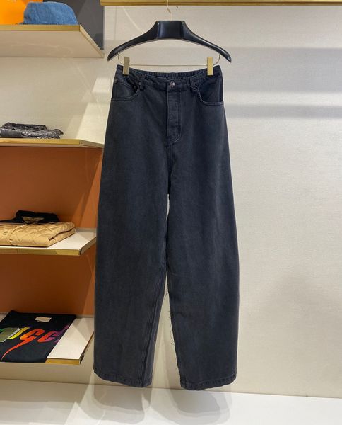 

men's plus size pants 2022ss unwashed selvedge mens raw denim jeans indigo small quantity wholesale price japanese style cotton japan r, Black;brown