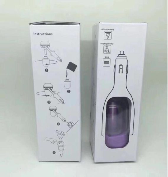 

dhl car auto humidifier air purifier freshener auto diffuser sprayer add water auto mist moaker fogger steam car styling3670986
