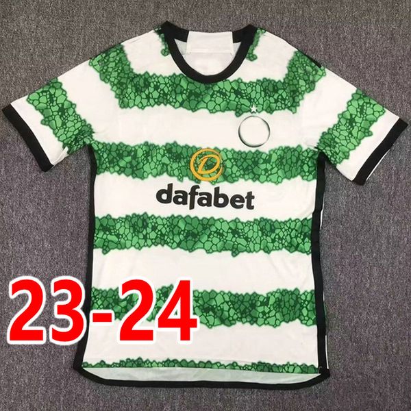 

23 24 celtics soccer jerseys home away kyogo edouard 2023 elyounoussi turnbull ajeti christie mcgregor griffiths forrest men kids kit unifor, Black;yellow