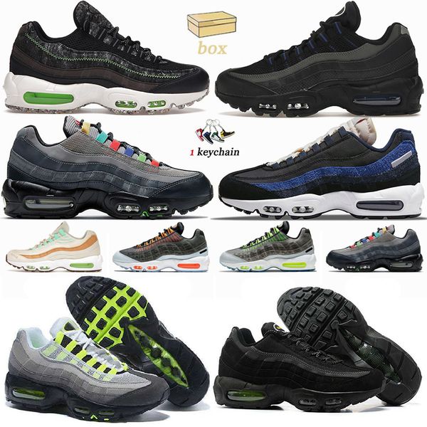 

2023 mens casual shoes 95 classic og 95s running shoe sports denham kim jones total orange nyc taxi smoke grey triple white designer trainer