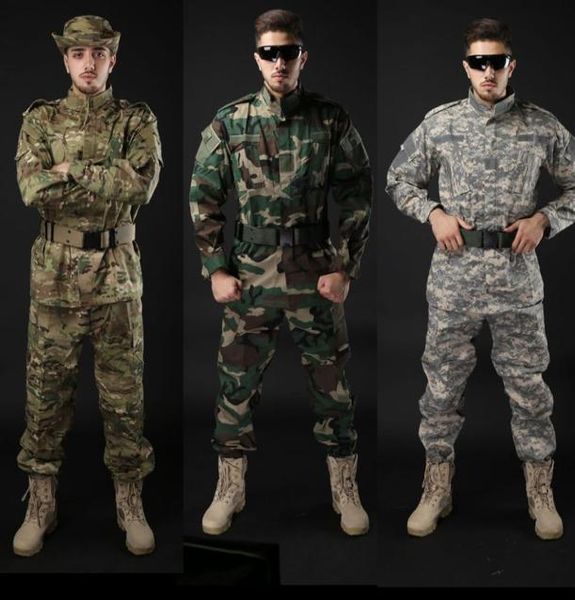 

army tactical uniform shirt pants camo camouflage acu fg combat uniform us army men039s clothing suit hunting1932692