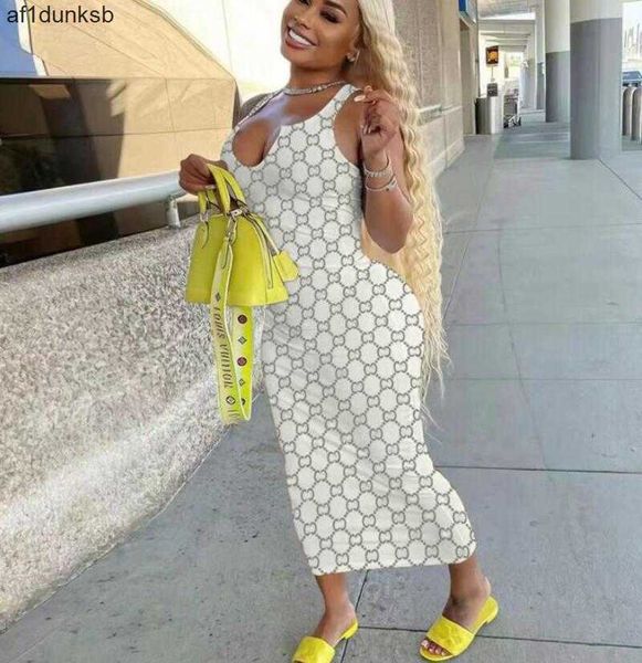 

letter ggity casual party new straps luxury women printed female casual loose dresses beach dresses v neck, Black;gray