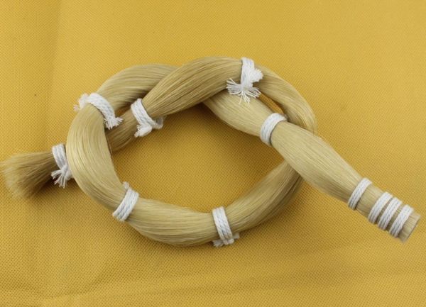 

250 g mongolian white horse tail hair in bulk violin bow hair 780770