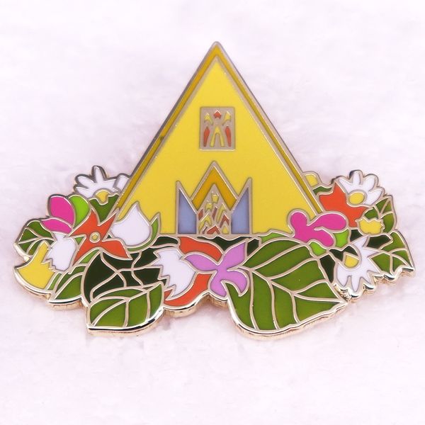 

horror brooch cute anime movies games hard enamel pins collect cartoon brooch backpack hat bag collar lapel badges, Blue