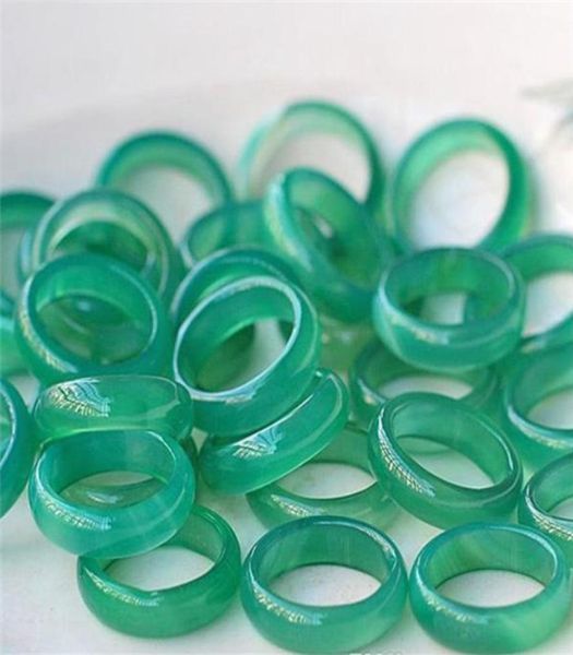 

100 natural fine jade in myanmar mix size ring 100pcslot a65544256150, Silver