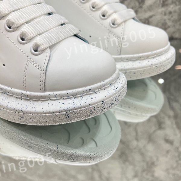 

2023 luxury platform designer sneakers casual shoes leather lace up men fashion white black mens womens espadrilles sports trainer xsd221136