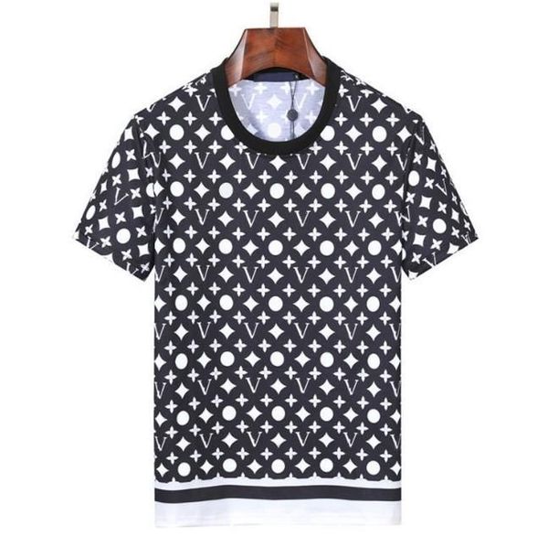 

designer mens t shirts high street chest letter tshirts short sleeve shirt oversized loose oversize casual short pants#a18, White;black