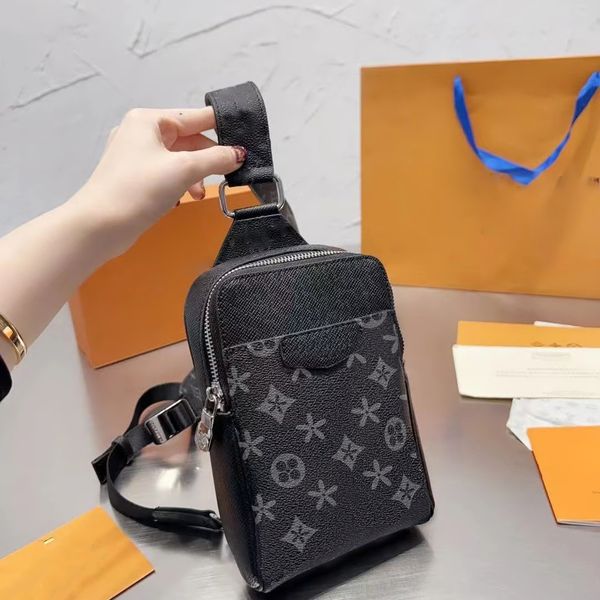 

outdoor slingbag black flower bags womens hobo m30741 designer clutch bag genuine leathers shoulder luxurys hand bag cross body zipper tote