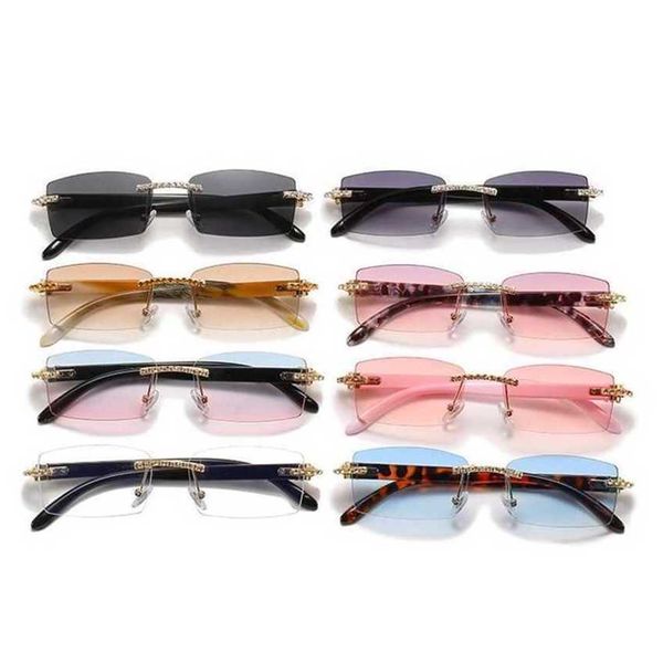

48% off new personalized trend trimming square glasses net red street sunglasseskajia new, White;black