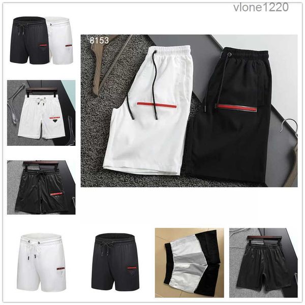 

designer men's and women's designer shorts black and white summer fashion streetwear quick-drying swimsuit printed board beach pan, White;black
