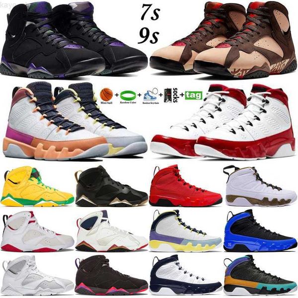 

2023 jumpman 7 high og mens basketball shoes 7s ray allen oregon ducks patta x 9 9s change the world gym red university gold men sports wome, Black