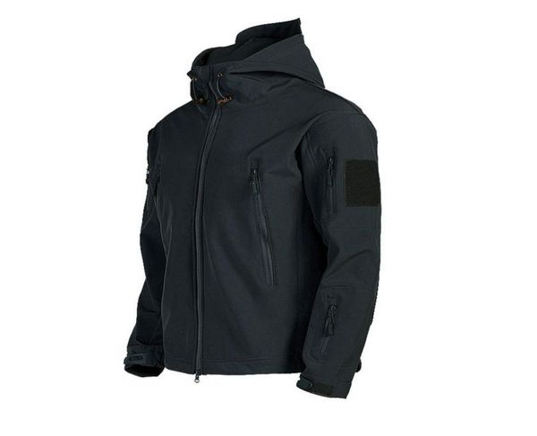 

winter softshell jacketsoutdoor tactical jacketshiking camping mountain waterproof jackets outerwear men7402866, Blue;black