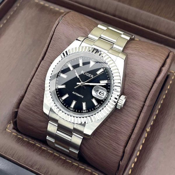 

r olax luxury watches for sale online log full automatic watch diving screw head glow night watch men's simple business with gift box, Slivery;golden