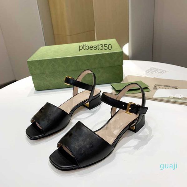 

ggly and latest button designer 35-43 women's metal sandals luxurious flat elegant ground 1449 comfortable custom, Black