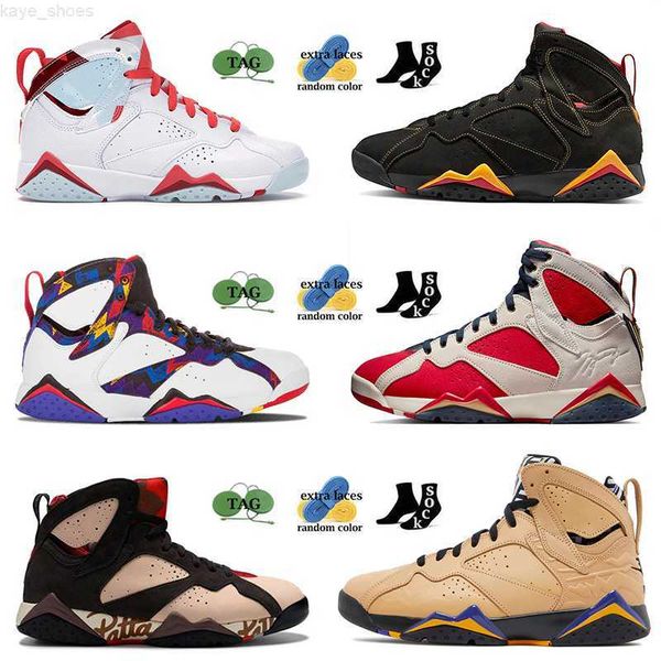 

7 basketball shoes men jumpman 7s women sneakers citrus chambray pantone white raptor defining moments tinker alternate black green sapphire
