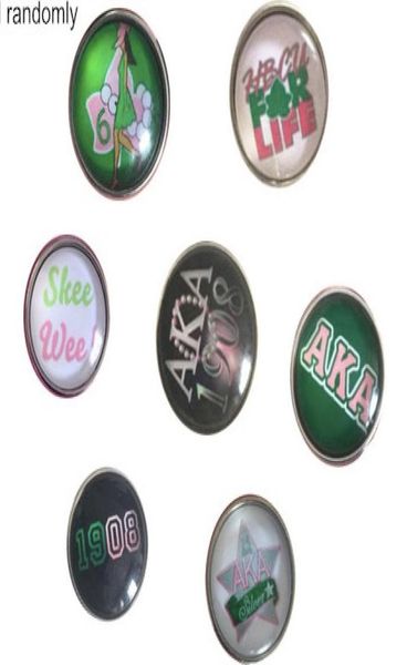 

12mm aka alpha sorority greek stud earrings round stainless steel earring with glass cabochons for women jewelry gift3804918, Golden;silver