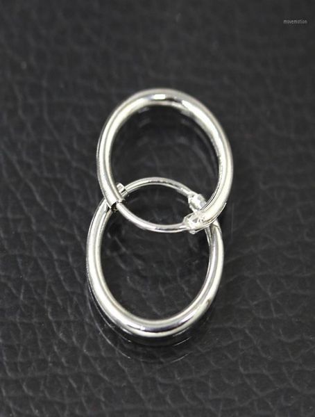 

whole gold silver plated hoop earrings small huggie round circle loop earring women men ear jewelry accessories cool pendient8521487, Golden;silver