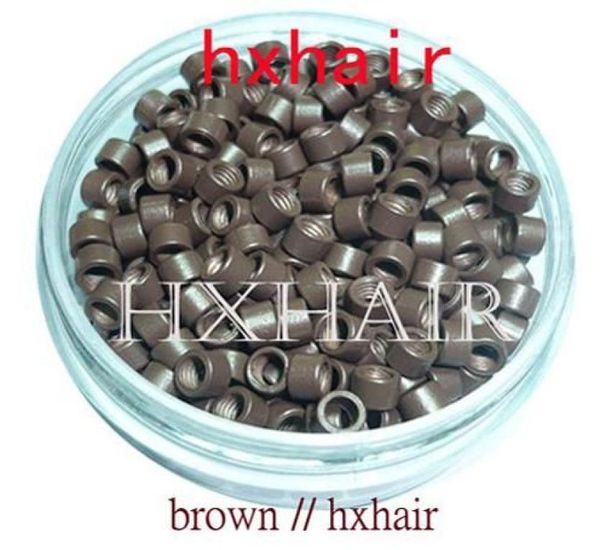 

10000pcs 10bottles 40mm micro aluminium rings links beads08461060, Black