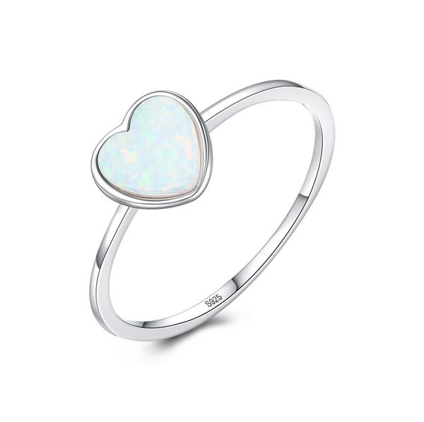 

jarry romantic 7mm heart fire opal rings for women 925 sterling silver 3 colors chic thin circle engagement rings fine jewelry sr07886803
