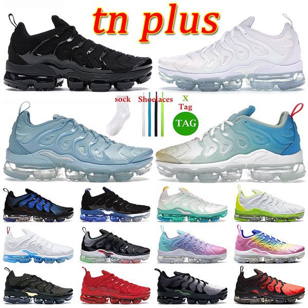 

tn plus men women vapor running shoes trainers maxes triple black orange blue atlanta white pink silver wolf vapormaxes outdoor maxs trainer