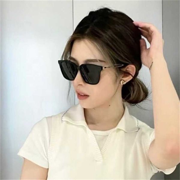 

sunglasses 2023 designer 2023 new family fashion ins network red same large box sunglasses men shortsighted eyeglasses frame for women gg112, White;black
