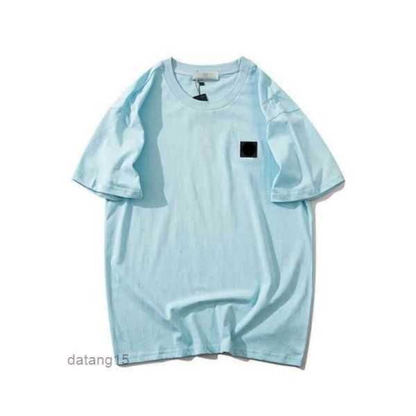 

stones island tees tshirt summer fashion mens womens designers t shirts long sleeve luxurys letter cotton tshirts clothing polos short clot, White;black