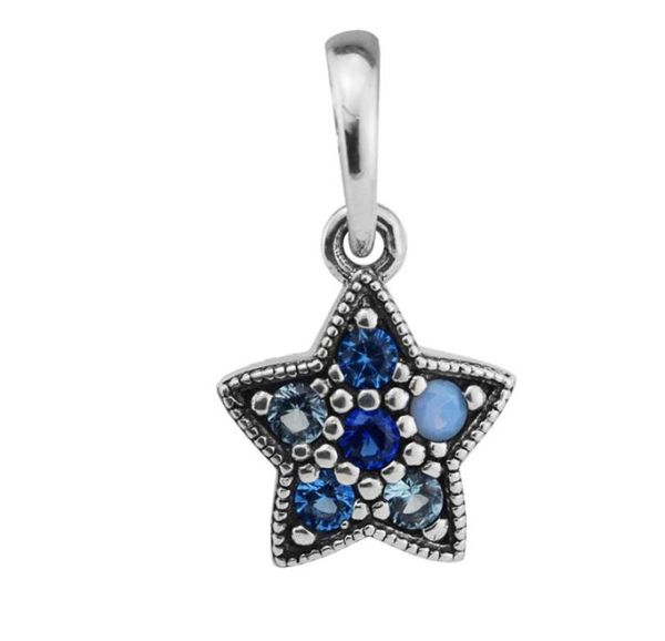 

pandulaso christmas bright star dangle charm beads for woman diy original sterling silver jewelry fit charms bracelets5883694, Black