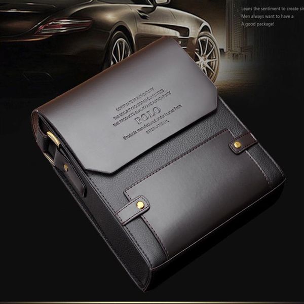 

designer brand kangaroo briefcase men leather soft shoulder travel business bag office computer computer pouch cover messenger bag275r