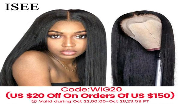 

black isee 30 32inch front human wigs for women malaysian straight 13x6 hd lace frontal wig pre plucked1759408