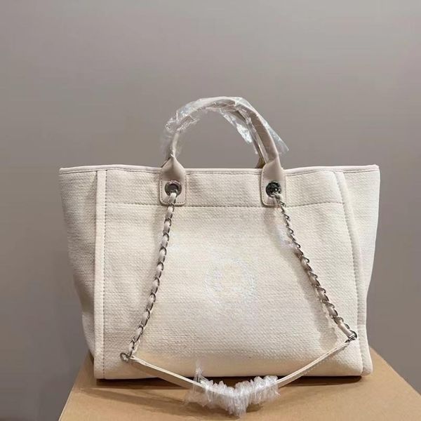 

quality tote bag designer handbag beach bag for women the tote bags with chain handbags large shopping bag cotton fabric bags wallet purse b