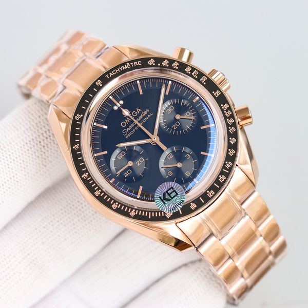

chronograph superclone watch e luxury fashion designer watches wristwatch diving machinery watch automatic mechanical movement brand watch, Slivery;golden