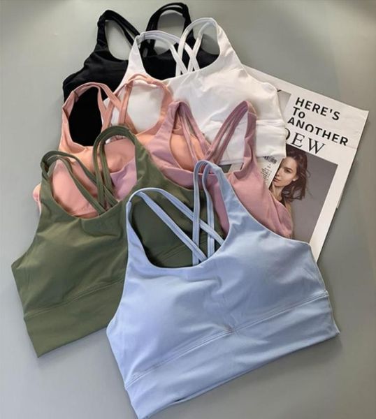 

yoga align sports bra womens deisgners gym clothes underwears tanks camis shockproof running fashion icon fitness worko5210427