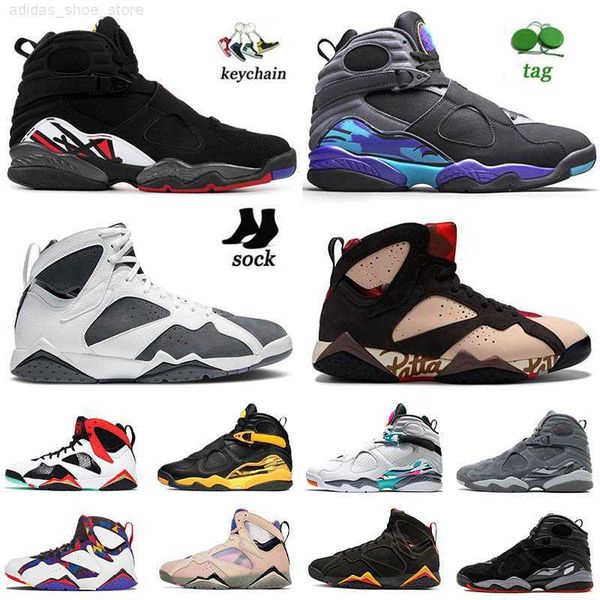 

flint 7 jumpman 8 mens aqua og basketball shoes with socks 8s black taxi south beach bugs bunny oregon sapphire 7s citrus hare womens